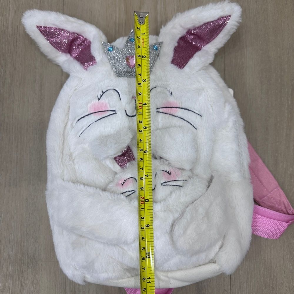 Fuzzy Cute Bunny Backpack - Picture 6 of 7